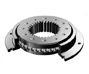 Four point contact ball bearings light series (Internal Gear teeth type)